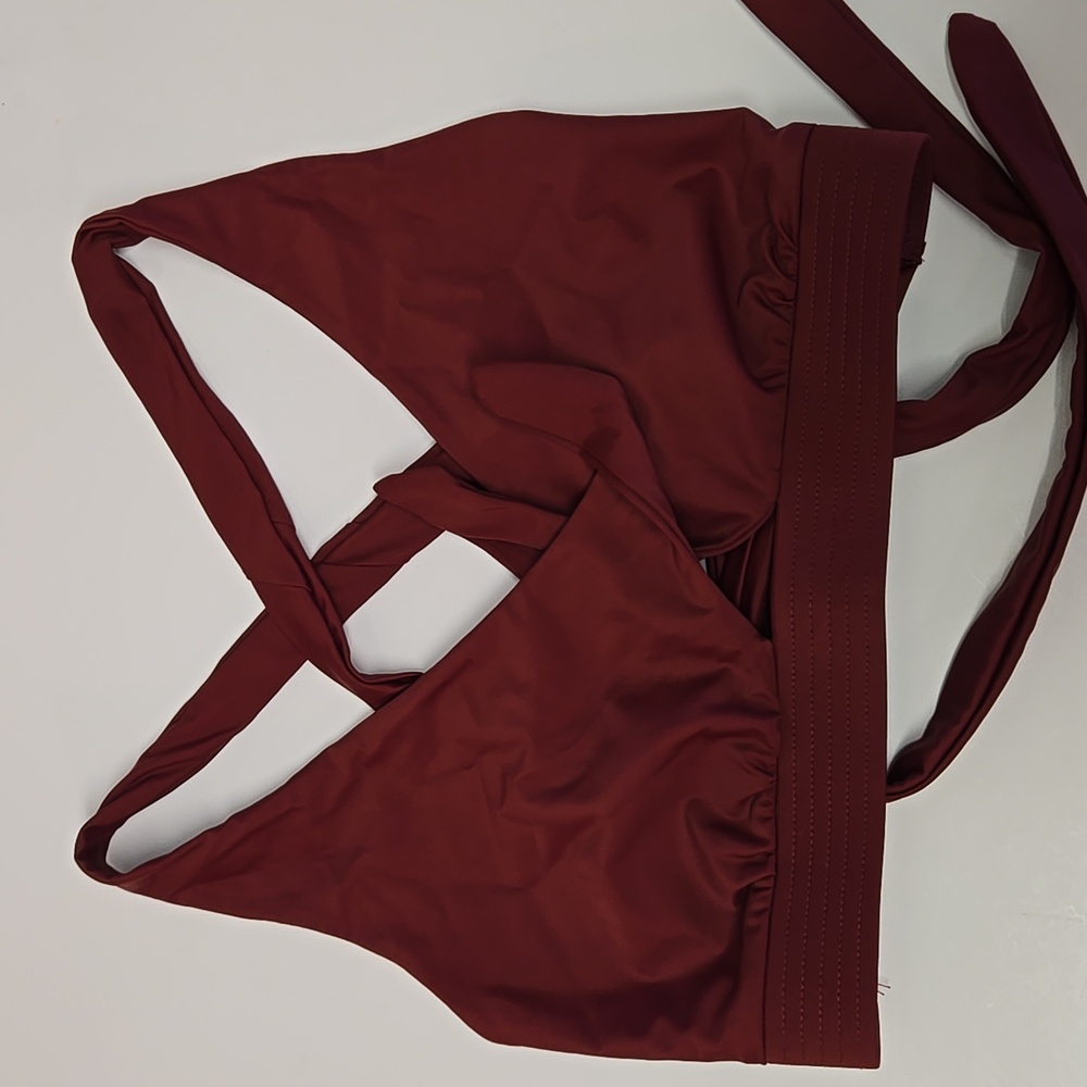 Wild Isles Swim Dottie Tie Top - Picture 4 of 11